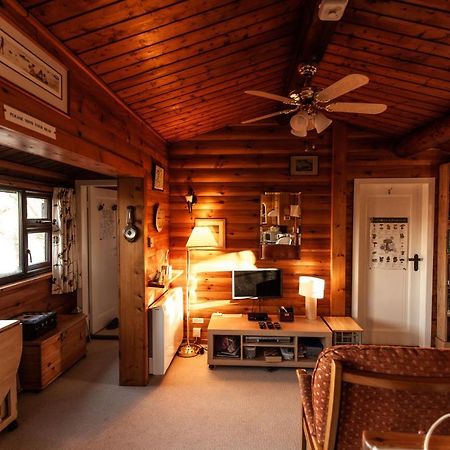 Rustic Log Cabin In Snowdonia By Seren Short Stays Trawsfynydd Bagian luar foto