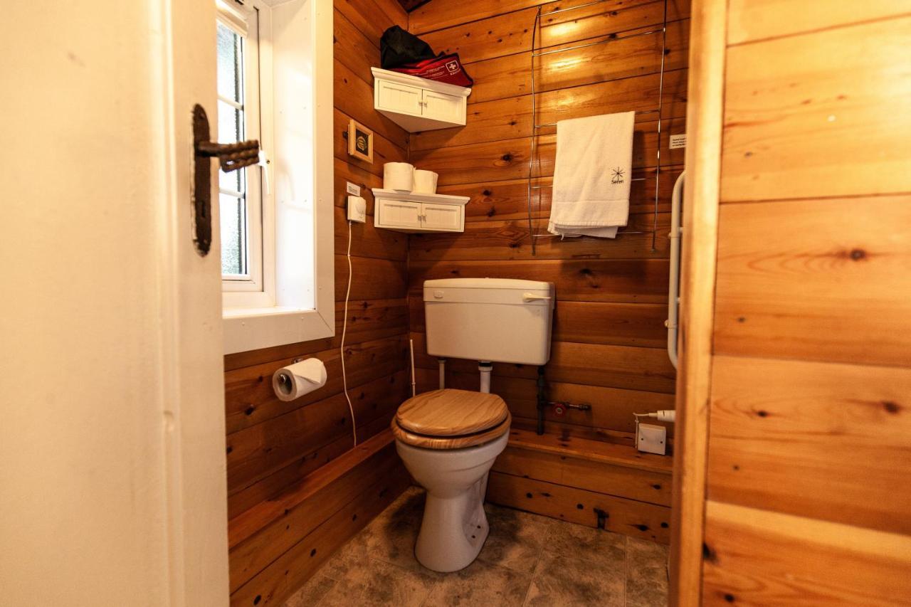 Rustic Log Cabin In Snowdonia By Seren Short Stays Trawsfynydd Bagian luar foto